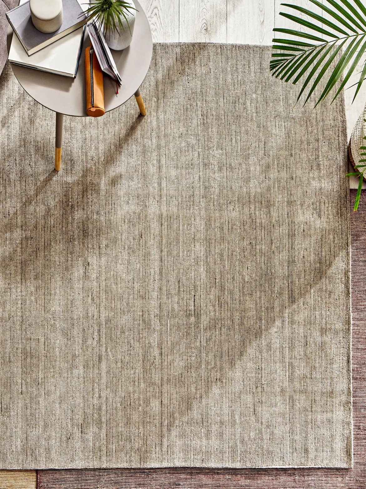 Matera Uni-Teppich, Granite Grey