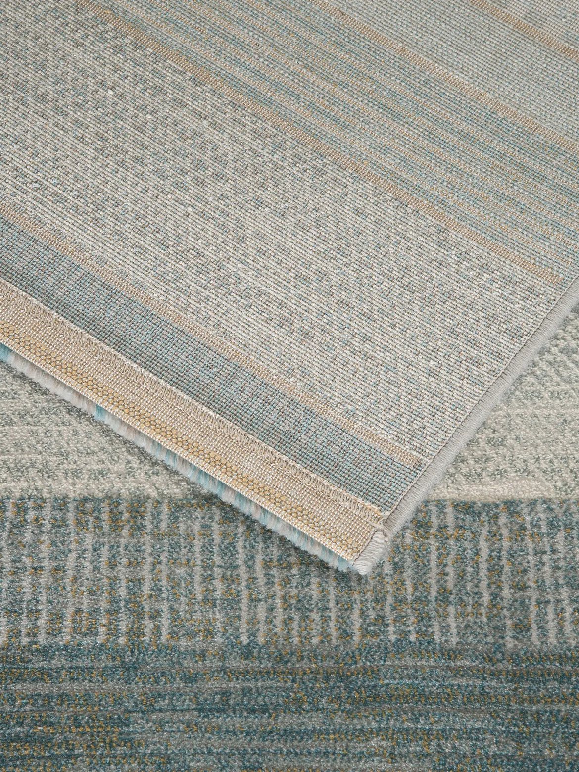 Maturin Moderner Teppich, Azur