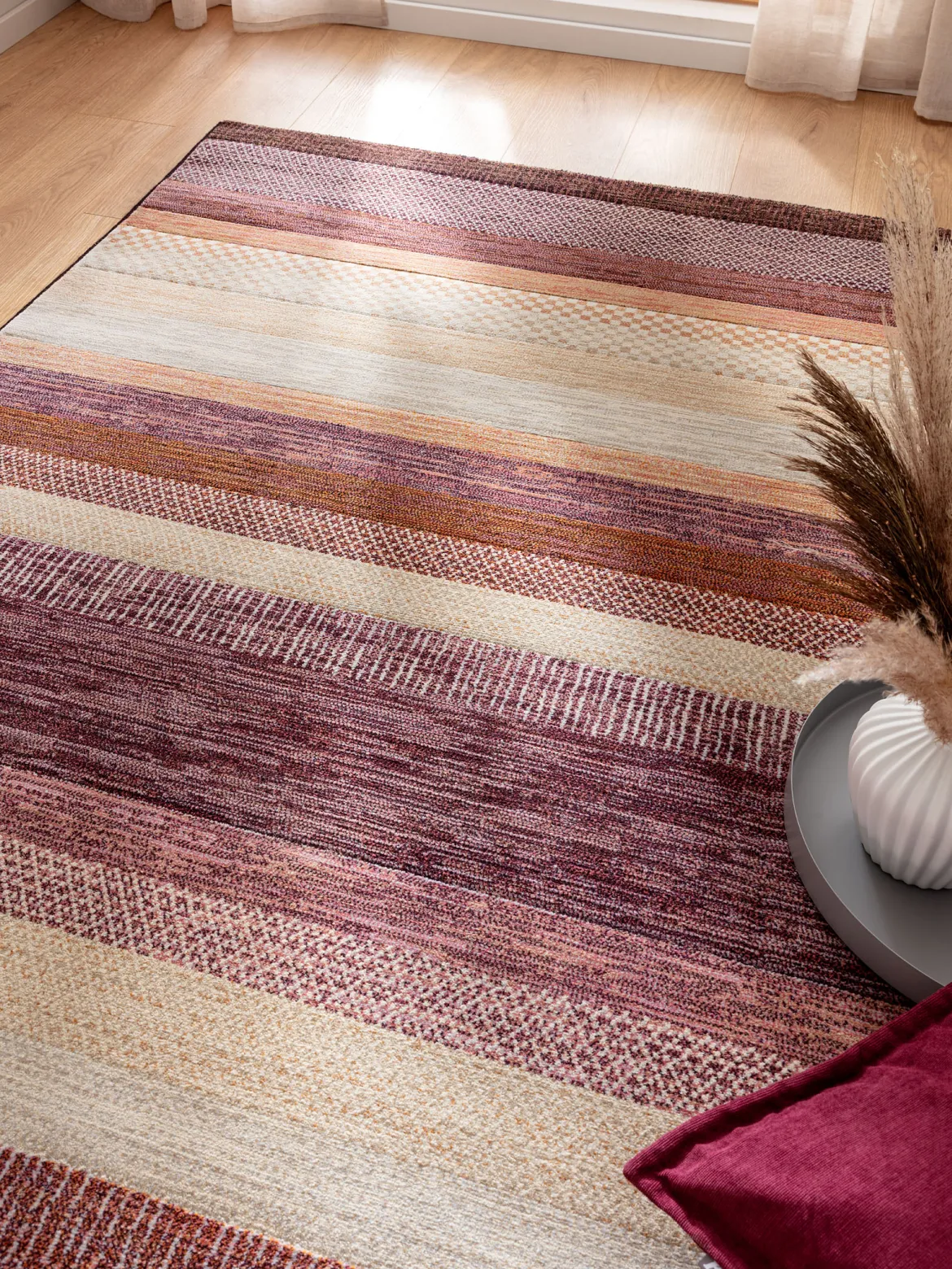 Maturin Moderner Teppich, Mauve