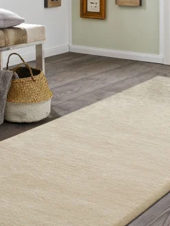 Mavora Woll-Teppich, Ivory