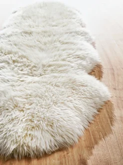Mayfield XXL Schaffell, Weiss