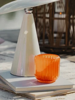 Milky Teelichthalter, Orange