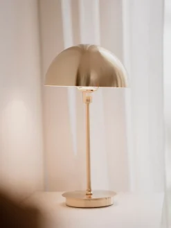 Minimalist Tischleuchte, Gold