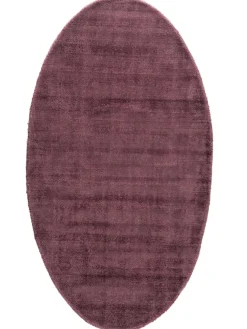 Miramar Viskose-Teppich, Aubergine
