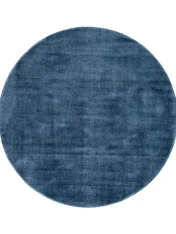 Miramar Viskose-Teppich, Indigoblau
