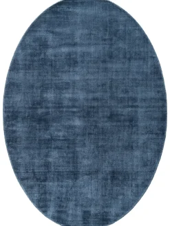 Miramar Viskose-Teppich, Indigoblau