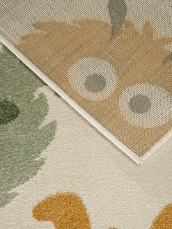 Monstana Kinder-Teppich, Creme