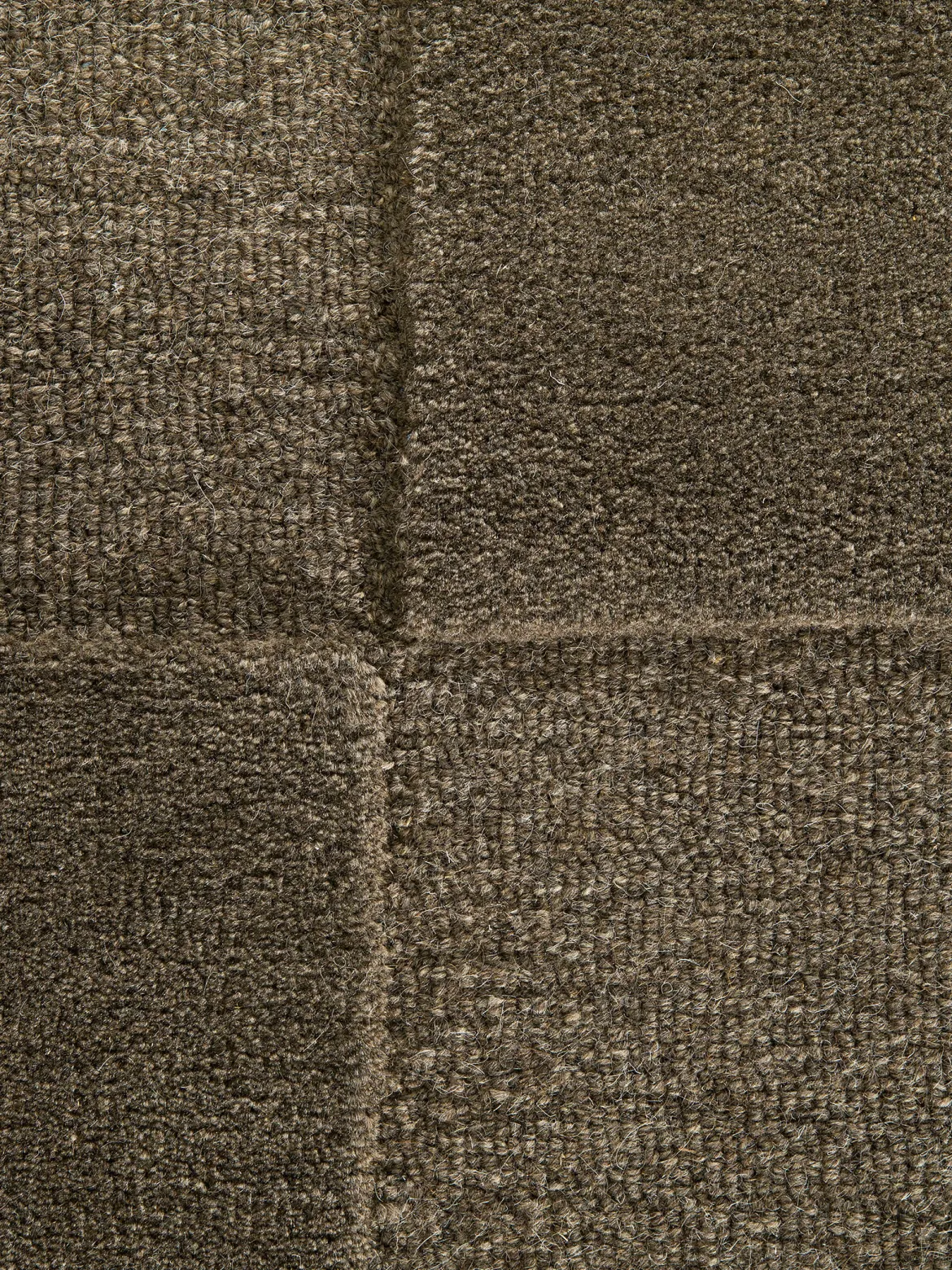 Montioni Woll-Teppich, Dark Brown