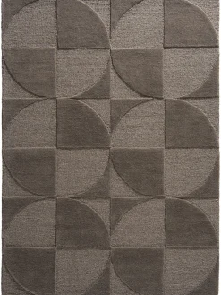 Montioni Woll-Teppich, Dark Brown