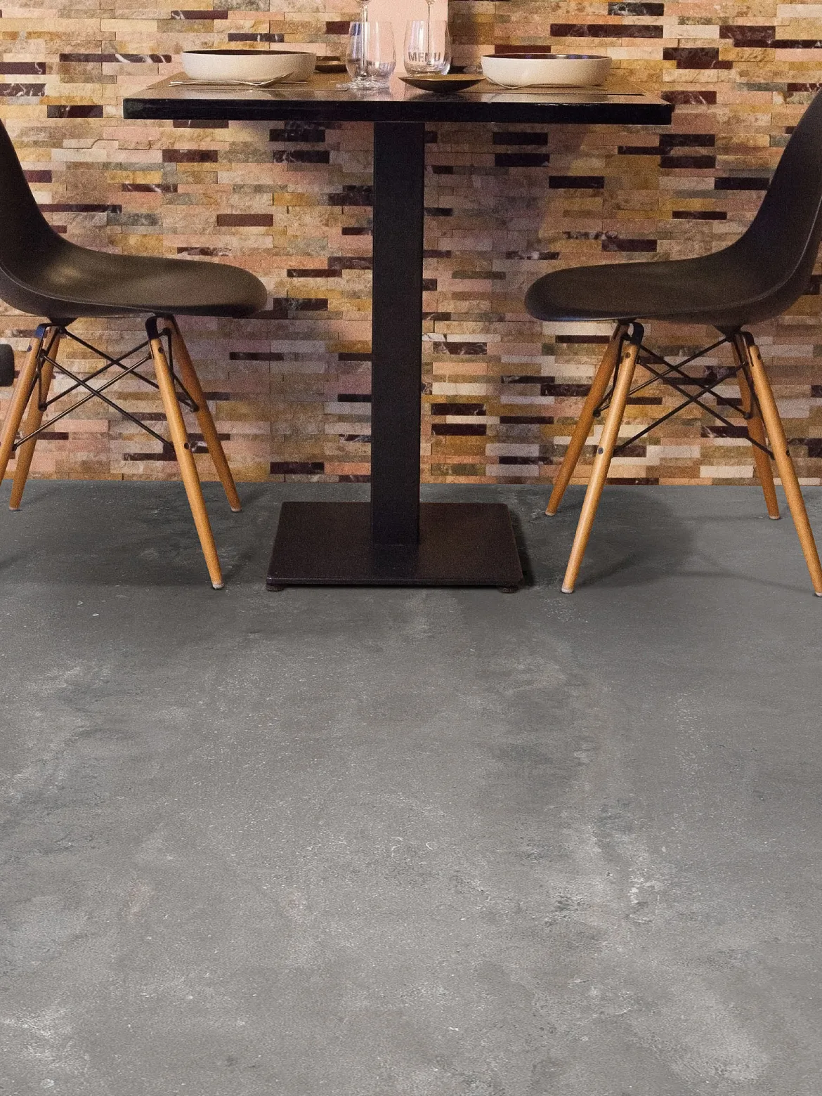 Murcia Vinyl-Rollenware, Stone Grey 969