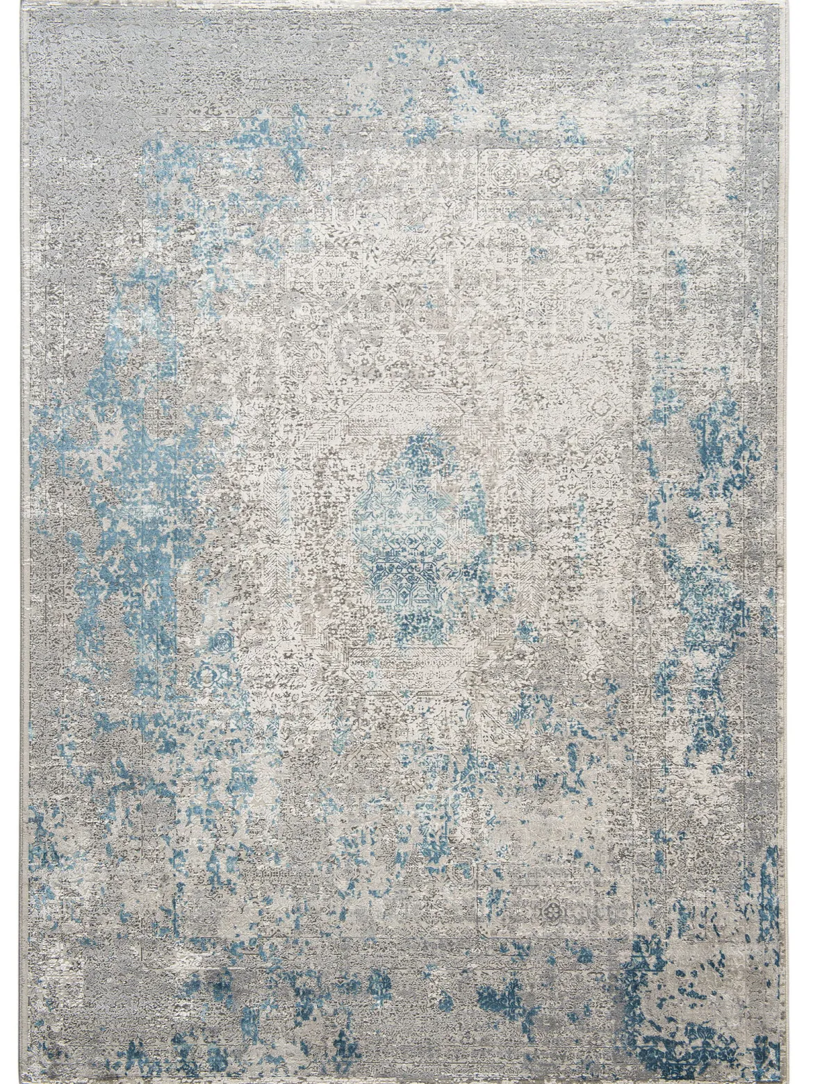 Mytikas Vintage-Teppich, Vintage Blau