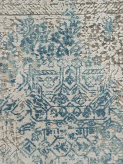 Mytikas Vintage-Teppich, Vintage Blau