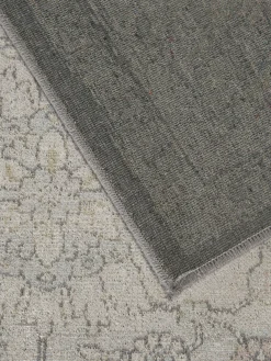 Nafar Vintage-Teppich, Grau/Rose