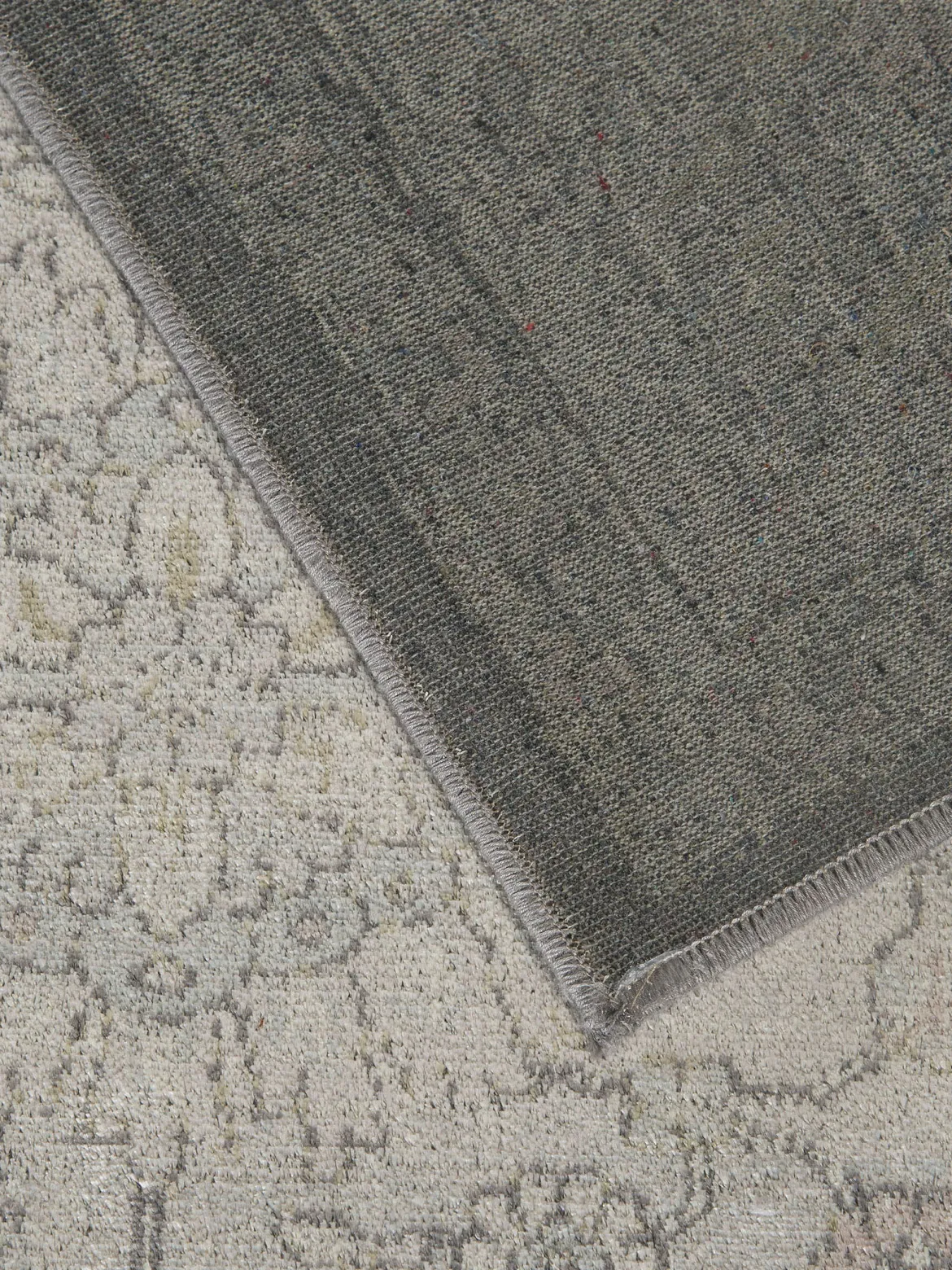 Nafar Vintage-Teppich, Grau/Rose