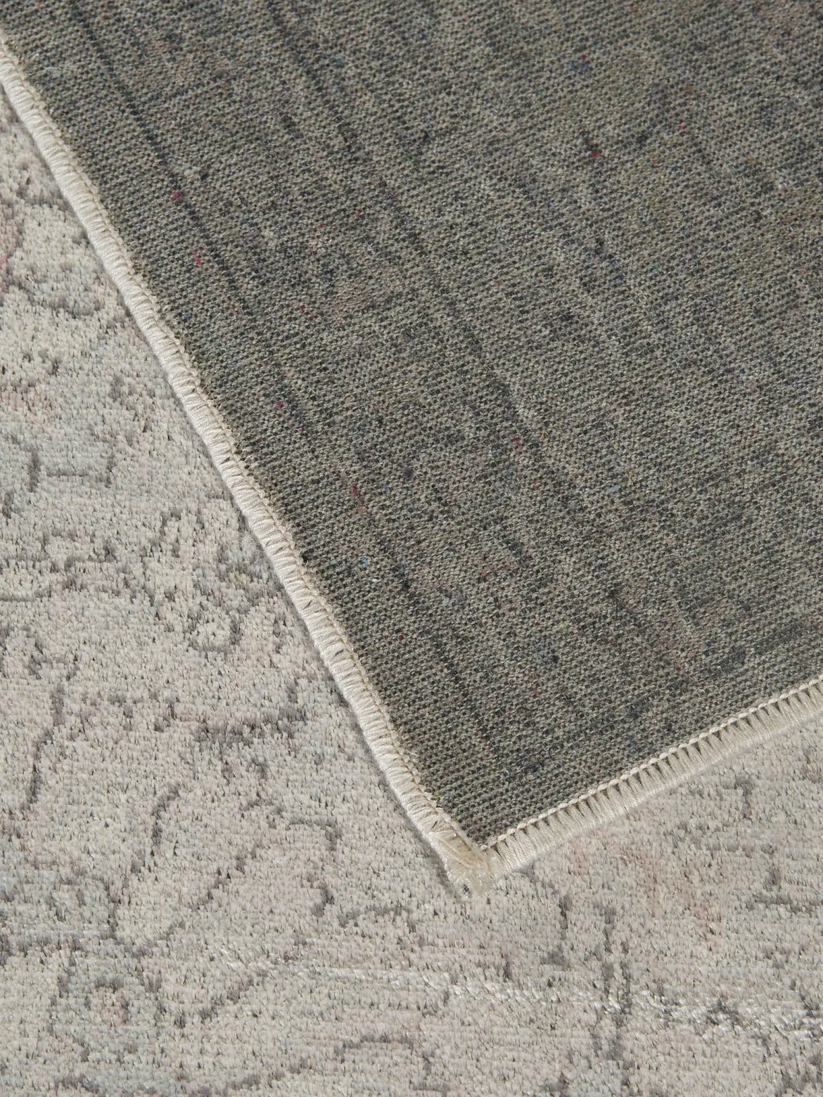 Nafar Vintage-Teppich, Hellblau/rosa