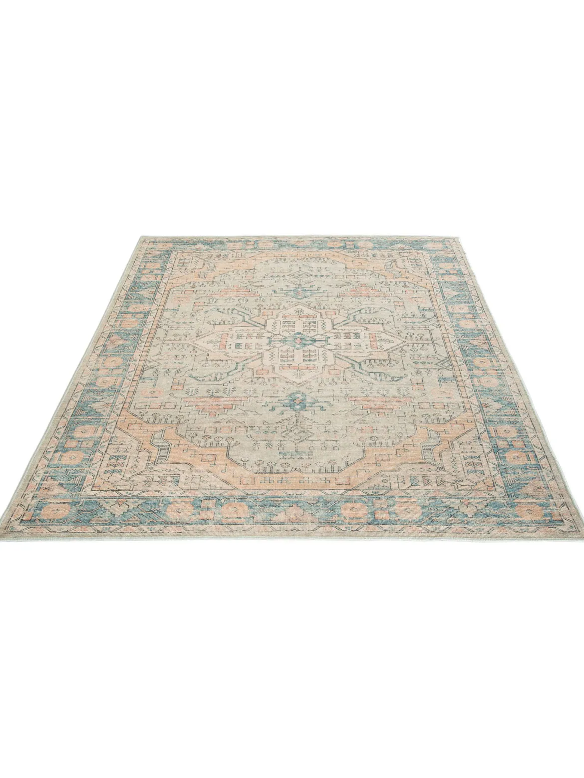 Naliya Vintage-Teppich, Iced Green
