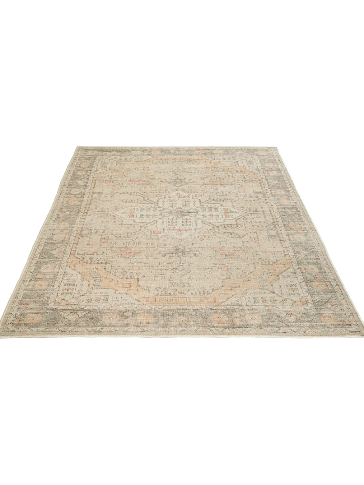 Naliya Vintage-Teppich, Vintage Beige