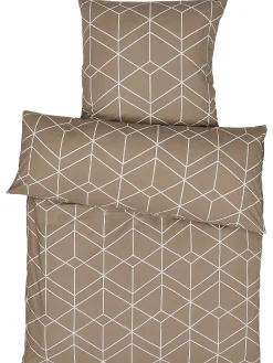 Narabi Renforcé-Bettwäsche, Taupe