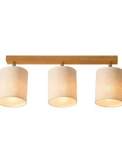 Natural Fibre Deckenleuchte, Beige