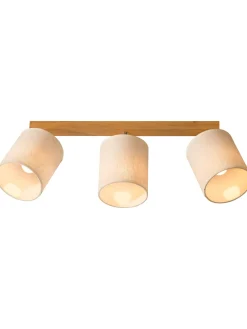 Natural Fibre Deckenleuchte, Beige