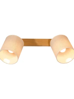 Natural Fibre Deckenleuchte, Beige