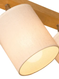 Natural Fibre Deckenleuchte, Beige