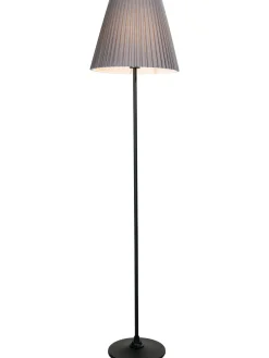 Newbery Standleuchte, Schwarz/Grau
