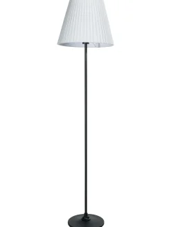 Newbery Standleuchte, Schwarz/Weiss