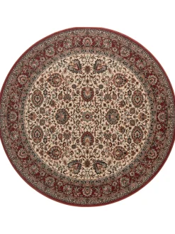 New Smaragd Orient-Teppich, Creme