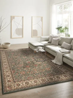 New Smaragd Orient-Teppich, Dunkelgrün