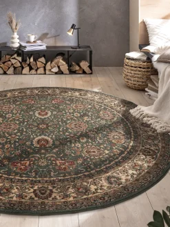 New Smaragd Orient-Teppich, Dunkelgrün