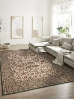 New Smaragd Orient-Teppich, Grün