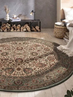 New Smaragd Orient-Teppich, Grün