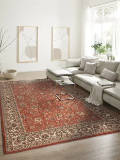 New Smaragd Orient-Teppich, Orange