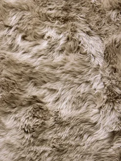 New Zealand Star Natur-Lammfell, Taupe