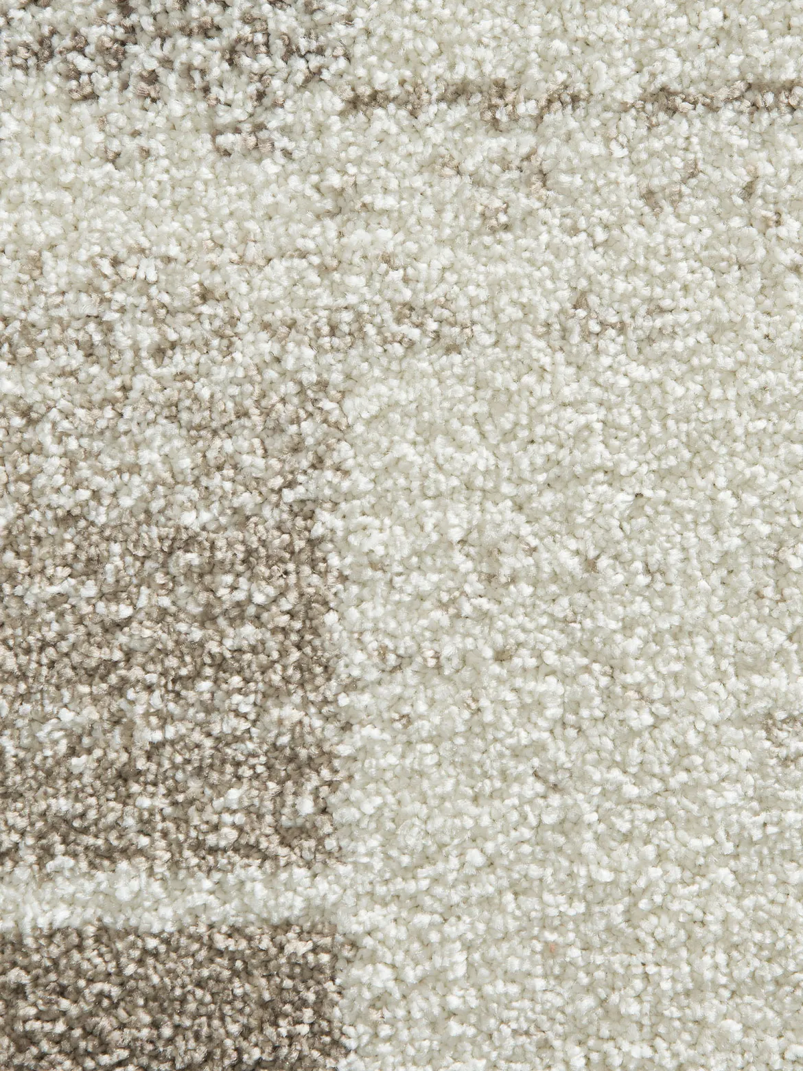 Night Life Moderner Teppich, Creme