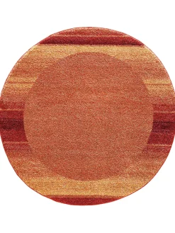 Night Life Moderner Teppich, Orange
