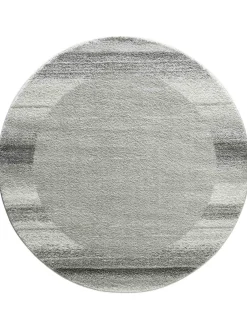 Night Life Moderner Teppich, Silber