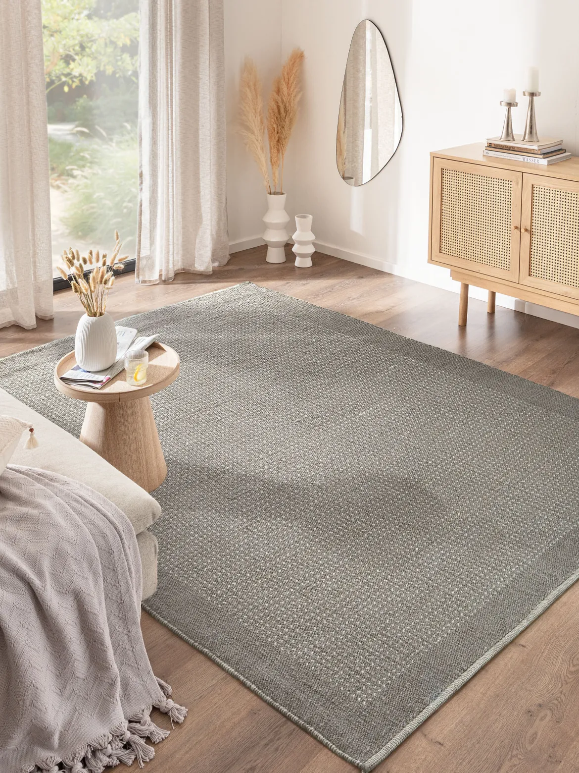 Norrby Woll-Teppich, Grey