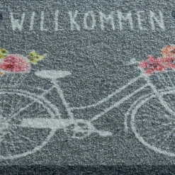 Nostalgie Sauberlaufmatte, Bike Grey