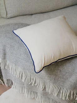 Nova Kissen, Creme/Blau