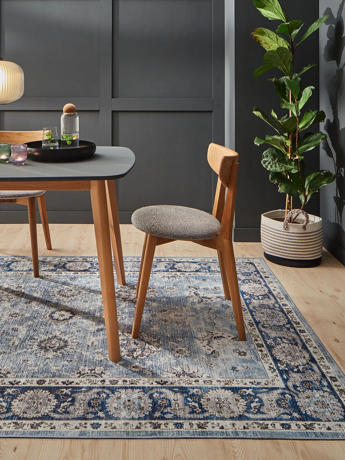 Novellara Vintage-Teppich, Blue
