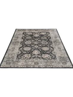 Novellara Vintage-Teppich, Lava Stone