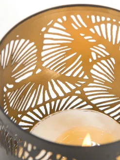 Nybo Windlicht, Black/Gold