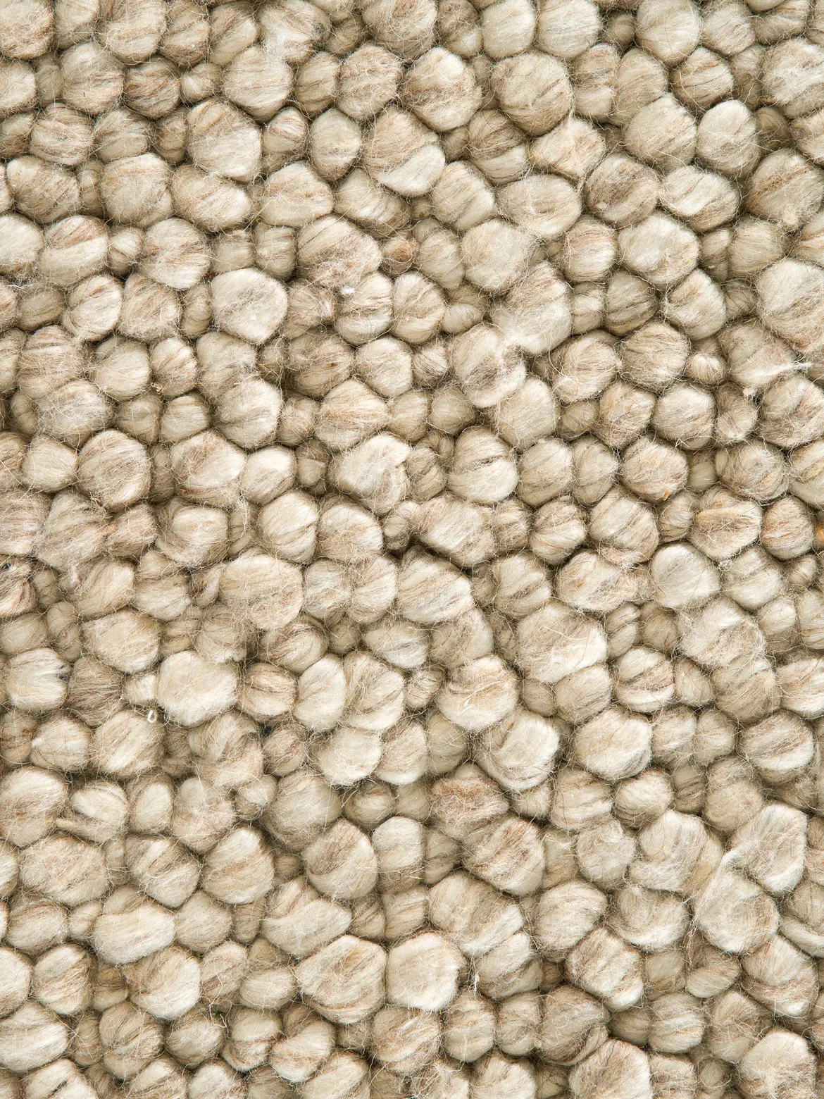 Nysum Woll-Teppich, Beige