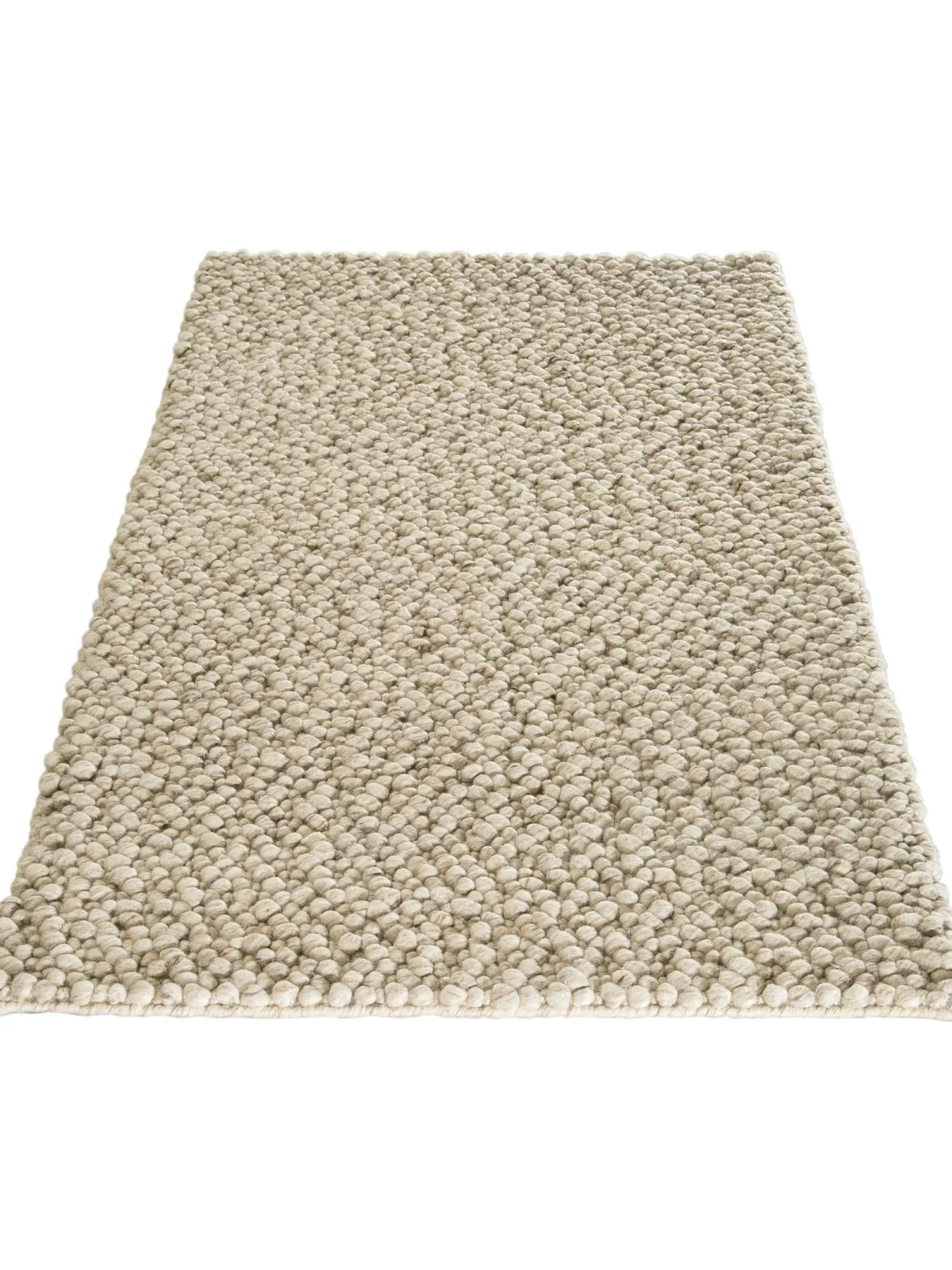 Nysum Woll-Teppich, Beige