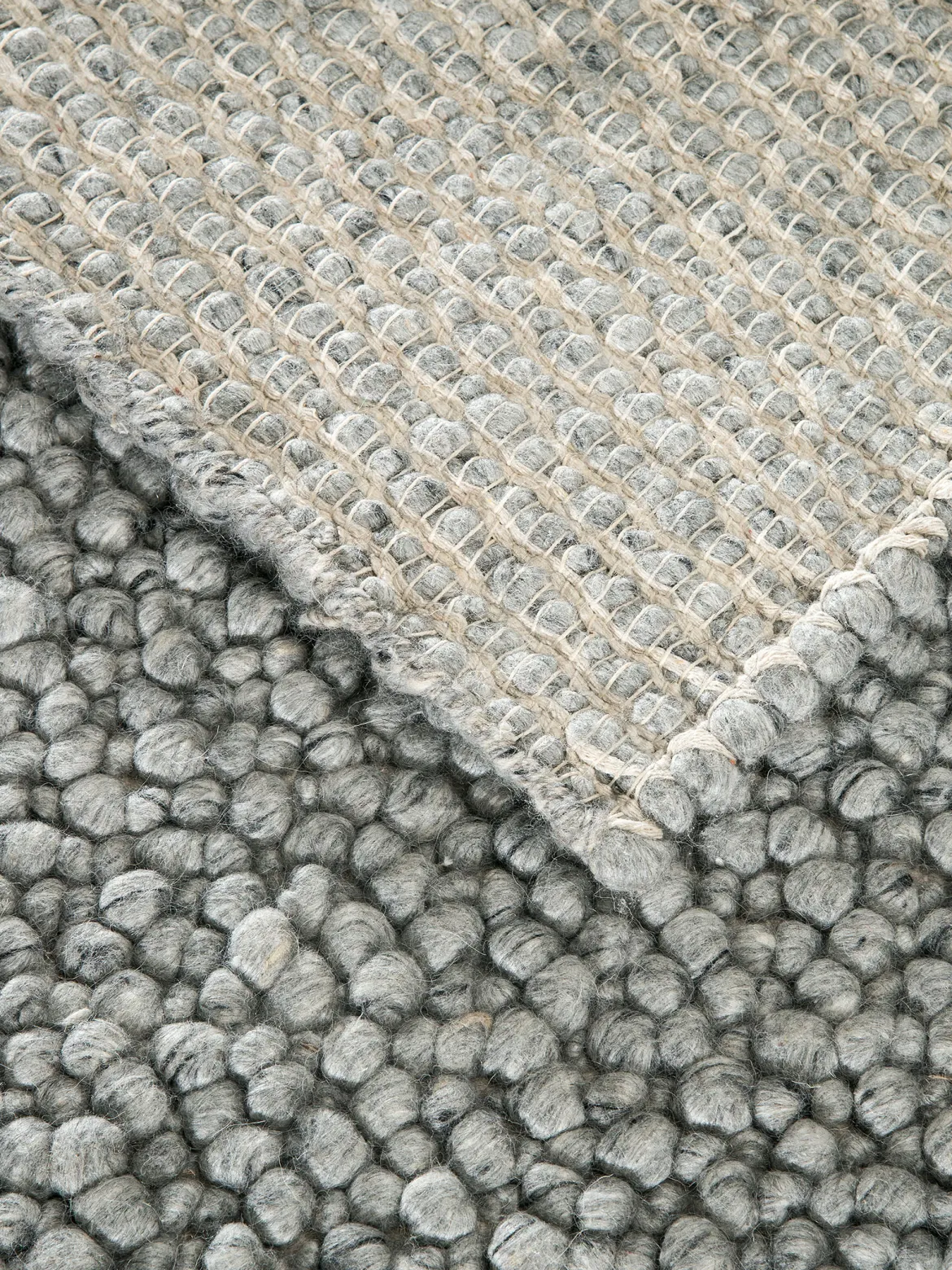 Nysum Woll-Teppich, Grey