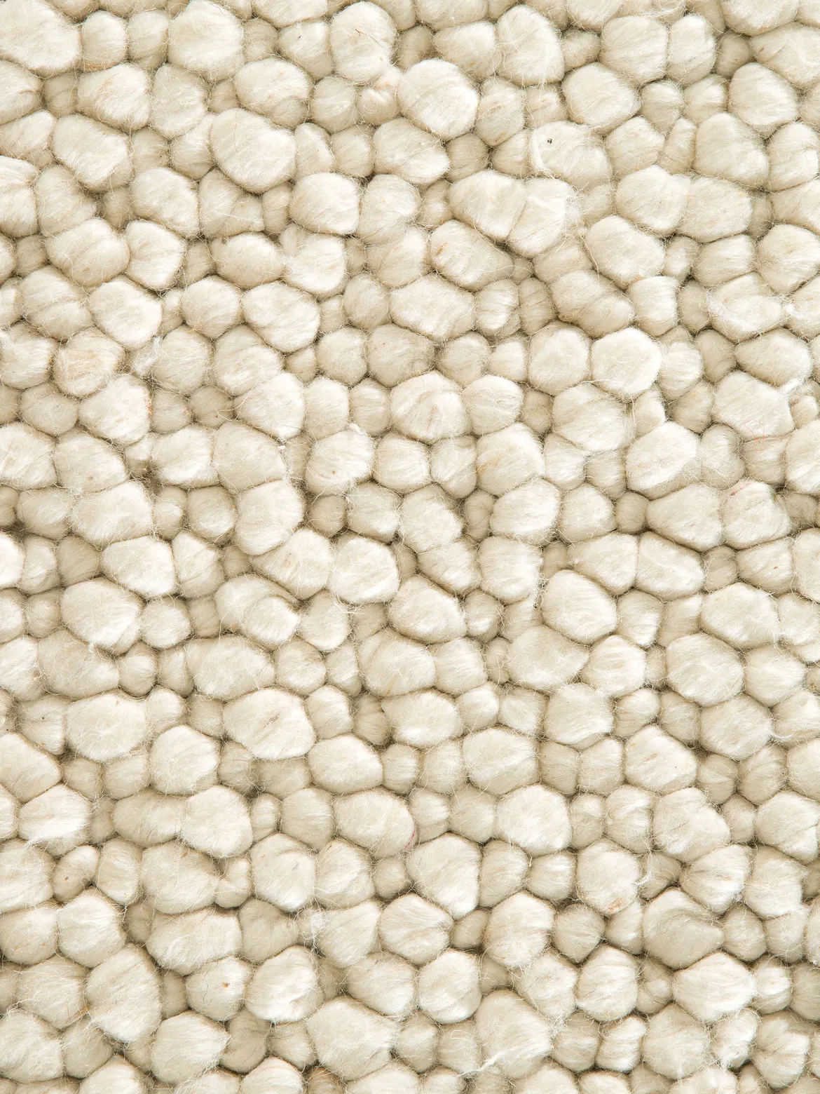 Nysum Woll-Teppich, Ivory