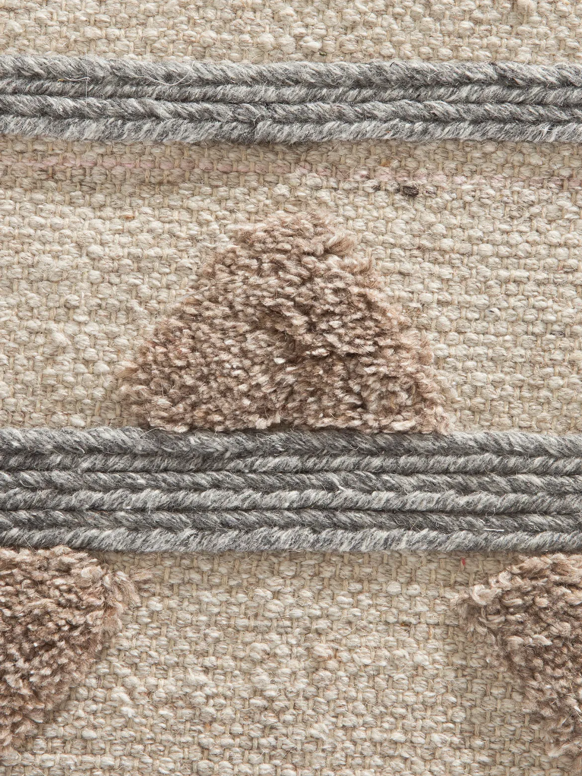 Nyvalla Flachgewebe-Teppich, Sand