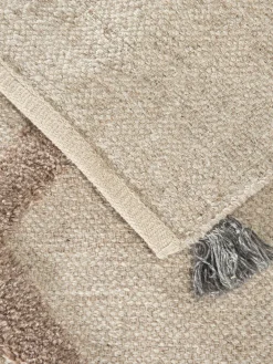 Nyvalla Flachgewebe-Teppich, Sand